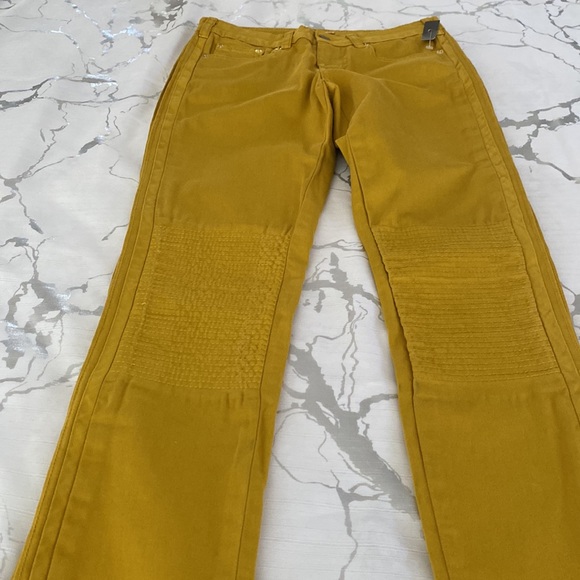 NEW Rebecca Minkoff Mustard Pants Size Waist 25 - Picture 3 of 9